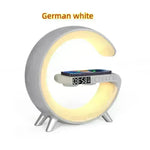 G shaped Wireless Phone Charging Night LED Lamp Bluetooth Speaker - EX-STOCK CANADA