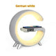 G shaped Wireless Phone Charging Night LED Lamp Bluetooth Speaker - EX-STOCK CANADA