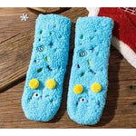 Calcetines de cachemir para mujeres piso cálido
