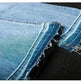 Women's Washed Elastic Loose Wide Leg Ankle-length Bootcut Jeans - EX-STOCK CANADA