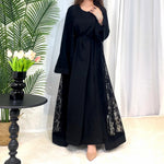 Muslim Fashion Women's Traditional Dress Lace Robe - EX-STOCK Canada