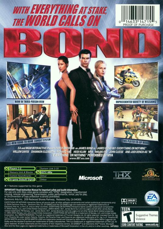 007 Everything or Nothing 