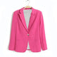 Office Ladies Black Formal Blazer Women Work Suit - EX-STOCK CANADA