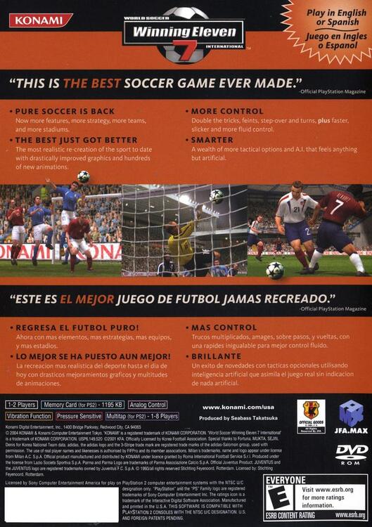 World Soccer Winning Eleven 7 International 