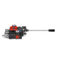 Hydraulic Valve 2 Spool Hydraulic Joystick Control Valve 11gpm Hydraulic Directional Control Valve Double Acting For Tractors Loaders Tanks EX-STOCK