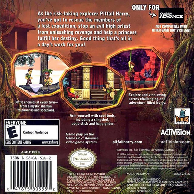 Pitfall: The Lost Expedition 
