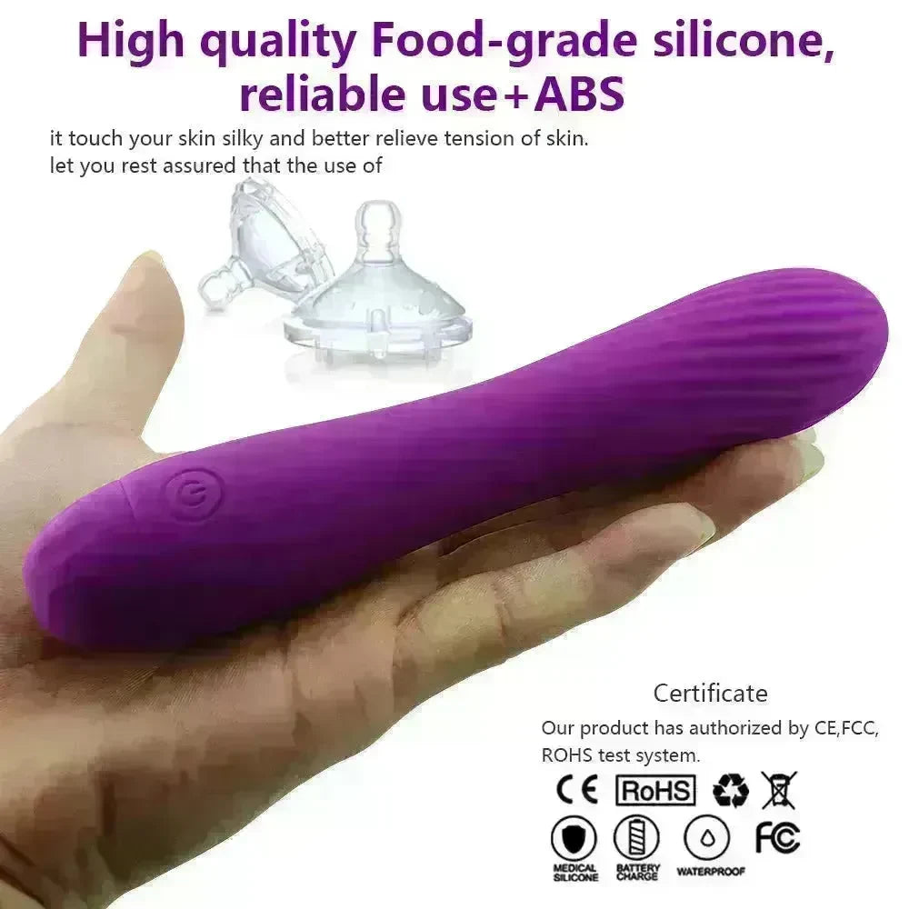 Rechargeable Vibrating Dildo pleasure Toy for Women Masturbating toy for Women - EX-STOCK CANADA