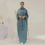 New ArabMiddle East Dubai Turkey Abaya dress Simple Plain Abaya 2025