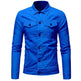 Solid color denim jacket shirt Jeans - EX-STOCK CANADA