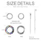 925 Silver Circle Crystal Pendant Necklace for Women Girls - EX-STOCK CANADA
