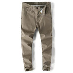 Casual Slim fit Straight leg trouser for men - EX-STOCK CANADA