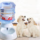 Cats Dogs Automatic Pet Feeder Drinking Water Fountains Large Capacity Plastic Pets Dog Food Bowl Water Dispenser EX-STOCK Canada 