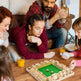 Dice Game,2-4 Player Family Wooden Board Table Math Games For Adults And Kids, 8 Dices Classics Tabletop Version Games For Classroom,Home,Party Or Pub EX-STOCK