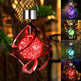 Wind Spinner Solar Light, LED Wind Chimes, Outdoor Decor Changing Color Ball Wind Chimes Solar Hanging Lantern For Home Garden Outdoor Decoration - EX-STOCK CANADA