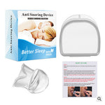 Caja de lengua de silicona transparente Dispositivo anti-ronquidosEX-STOCK Canada 