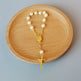 Beads Pearl Cross Full Moon Blessing Bracelet Fashion Jewelry - EX-STOCK CANADA