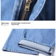 Men's Ice Silk Stretch Denim Shorts – Ultra-Thin Cooling Fit | Black, Blue, Light Blue | Sizes 28–40 3