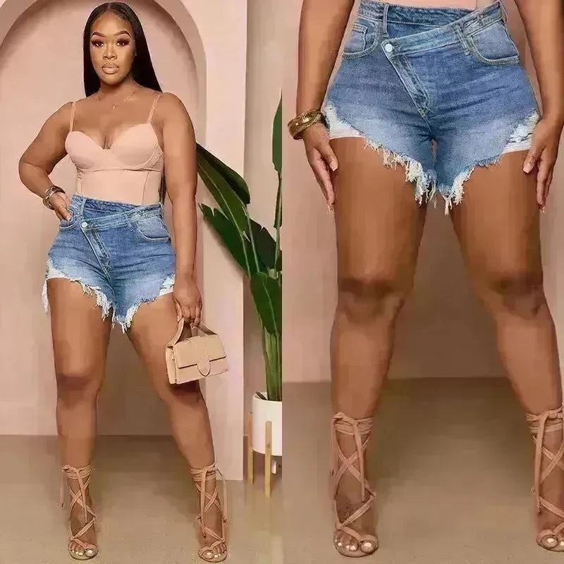 Fashion Personality Denim Shorts For Women - EX-STOCK CANADA