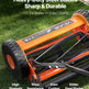 14' Manual Push Reel Lawn Mower 5-Blade Adjustable Height Grass Catcher 2 Wheels EX-STOCK Canada 
