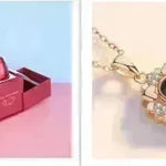 Hot Valentine's Day Gifts Metal Rose Jewelry Gift Box Necklace For Wedding Girlfriend Necklace Gifts - EX-STOCK CANADA