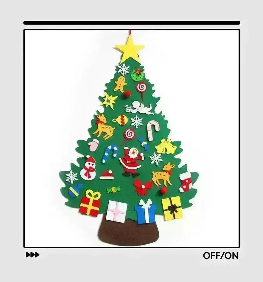Christmas Ornaments Christmas Tree New Pendant Felt - EX-STOCK CANADA