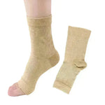 Pie Compression Sports Sports Toble Brace Socks alivia la hinchazón unisex