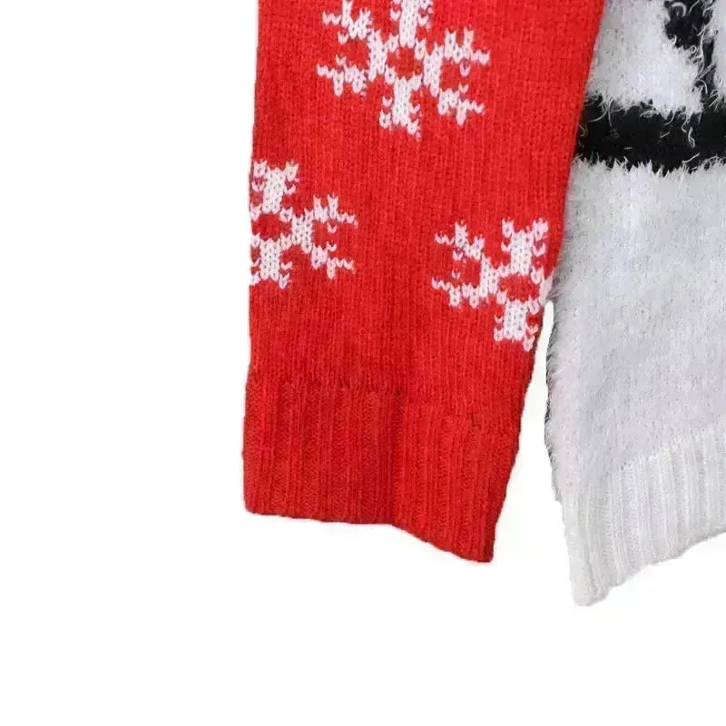 Little Snowman Christmas Sweater Snowflakes - EX-STOCK CANADA