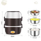 Multi-function electric cooking lunch box EX-STOCK