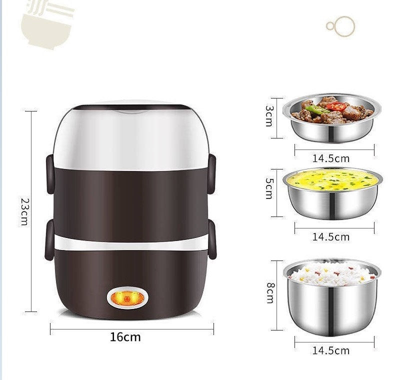 Multi-function electric cooking lunch box EX-STOCK