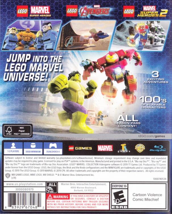 Lego Marvel Collection 