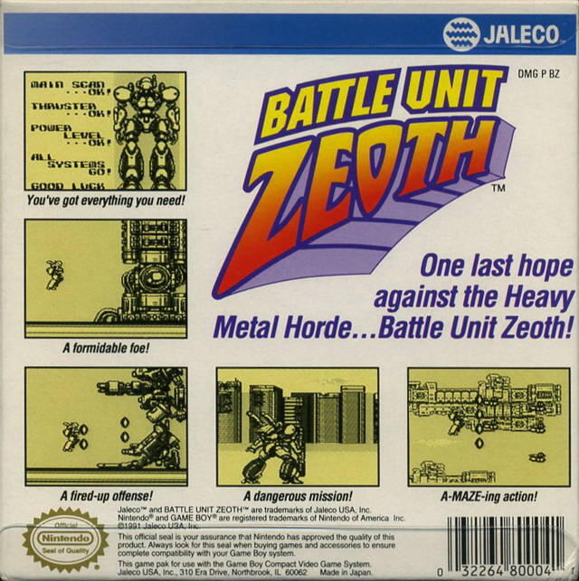 Battle Unit Zeoth 