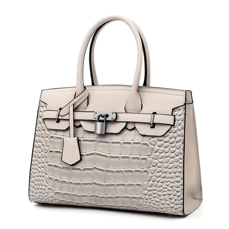 Trendy crocodile pattern Cooperate Work Handbag for Ladies - EX-STOCK CANADA