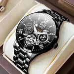 Men's Automatic Non-mechanical Men's Watch Stainless Steel Waterproof