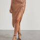 Women's Split Mid-length Hot Girl Hip Leather Wrap Skirt - EX-STOCK CANADA