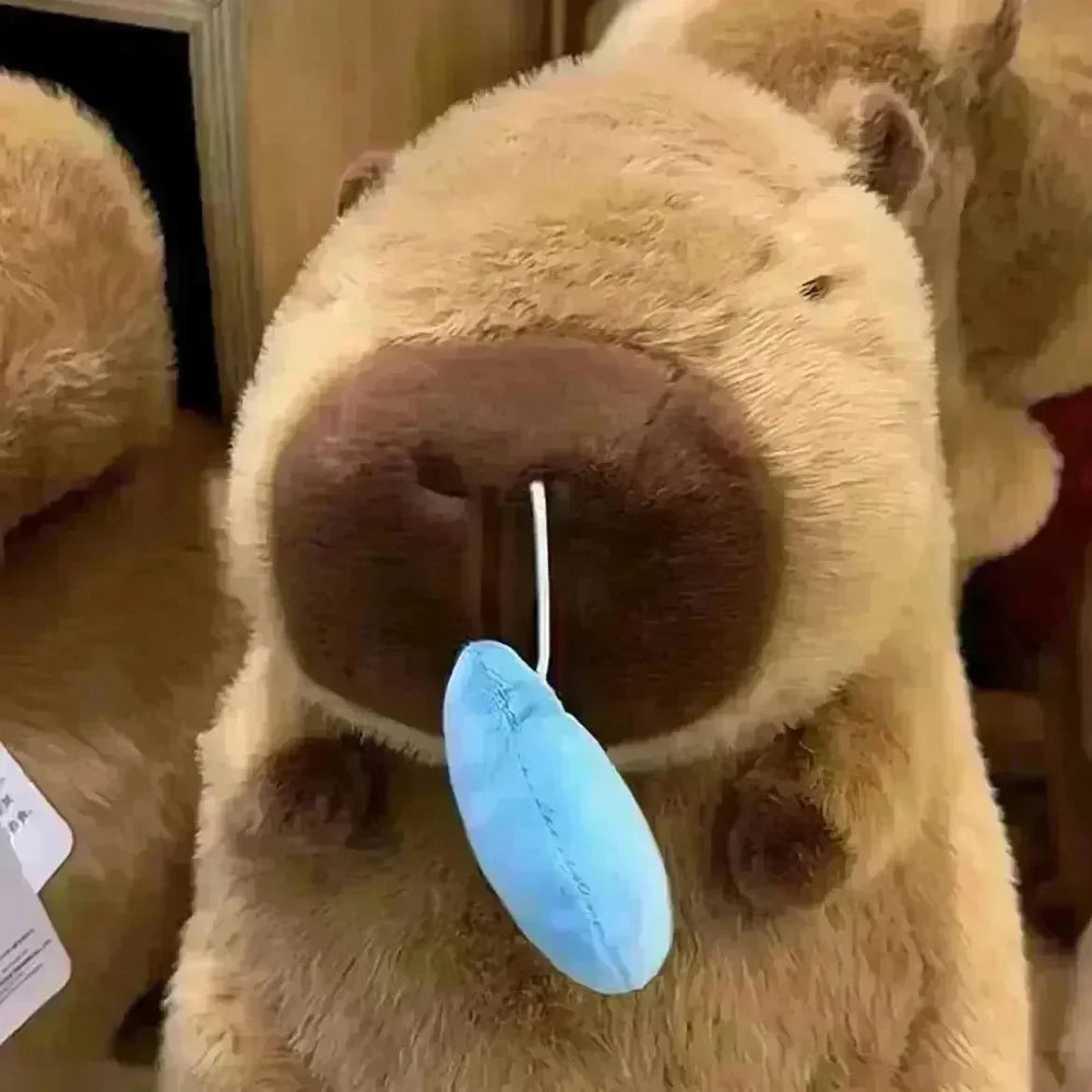 New Capibara Snot Withdraw Doll Doll Plush Toy Capybara Ugly And Cute Pillow Capybara Online Influencer Cute - EX-STOCK CANADA