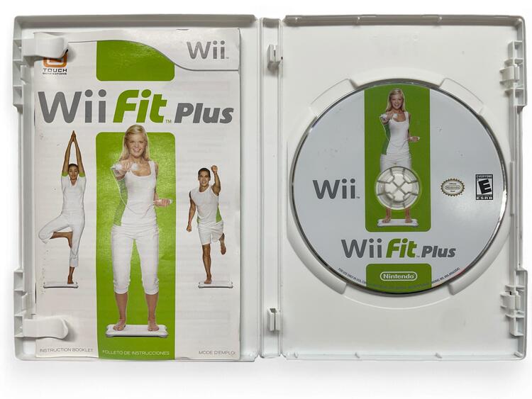 Wii Fit Plus W/ Official Nintendo Wii Balance Board 