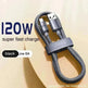 120W Data Cable Type-C Mobile Phone Charging Cable - EX-STOCK CANADA