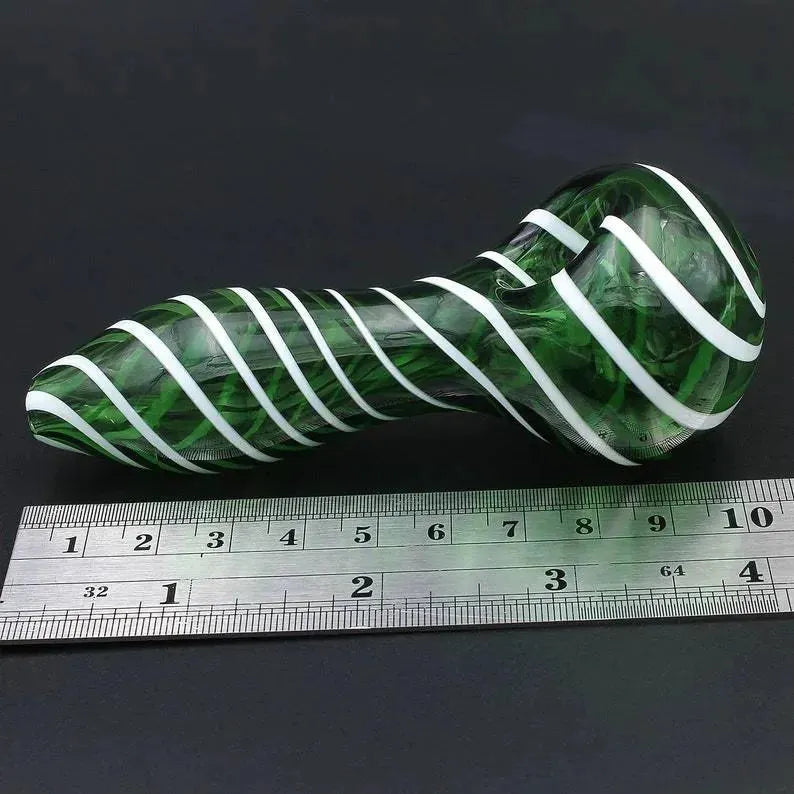 Rayures de couleur artisanat en verre