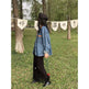 Casual Loose Oversized Lapel Unisex Cotton Denim coat Jacket L - EX-STOCK CANADA