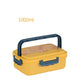 Microwave-heatable stainless steel lunch box EX-STOCK