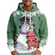 Christmas Snowman Personalized Printed Hoodie Sweatshirts - EX-STOCK CANADA