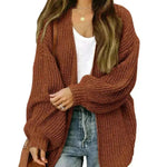 Fall fashioned jacket Knitted Cardigan sweater for women - EX-STOCK CANADA