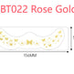 Gilding Sticker Freckle Tattoo Sticker Gilding Glitter Stickers Waterproof EX-STOCK