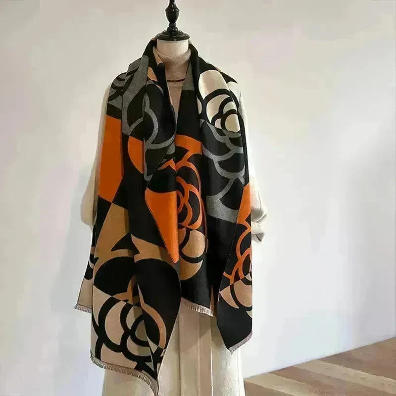 Cashmere Dual-use Warm Winter Vintage Scarf Women - EX-STOCK CANADA
