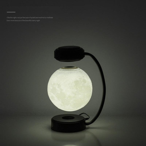 Luce Notturna Luna 3D LED, Lampada Palla Galleggiante a Levitazione Magnetica per Decorazione di Casa e Ufficio