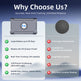 Anti-Theft Hidden GPS Tracker – Real-Time Vehicle Tracking for Car, Truck, Motorcycle & Luggage | 6000mAh | Subscription Required