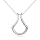 Sterling Silver Ring Holder Necklace Pendant Jewelry for Women - EX-STOCK CANADA