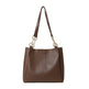 Two-piece Set Large Capacity Leather Totes shoulder Work Commuter Bag - EX-STOCK CANADA