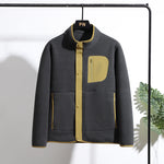 Unisex Solid-Color Fleece Jacket in 6 Colors, Sizes M to 4XL 6