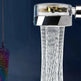 Propeller Driven Shower Head With Stop Button And Cotton Filter Turbocharged High Pressure Handheld Shower Nozzle - EX-STOCK CANADA